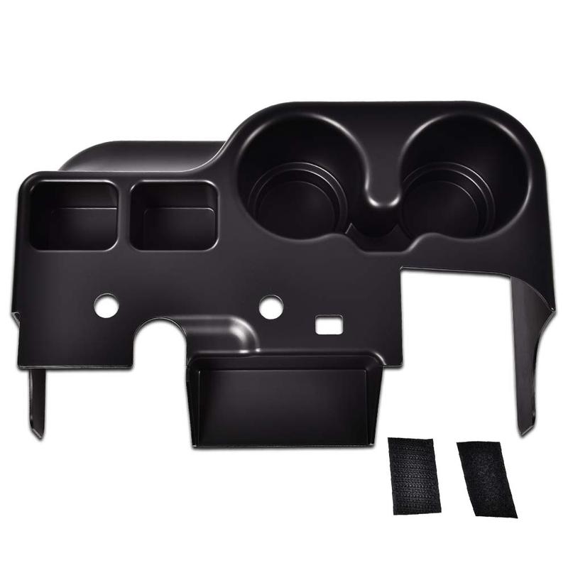 CROSSDESIGN Fit For 1999-2001 Ford F-250 F-350 F-450 Super Duty Center Console Cup Holder