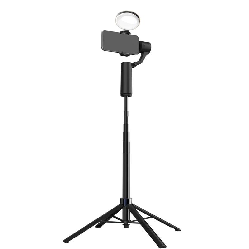 Dual-Axis Ai Face Recognition Gimbal with Tripod Stand, Phone Stabilizer, Handheld Gimbal, 360° Follow Focus, Anti-Shake, Videography Equipment, Christmas Gift