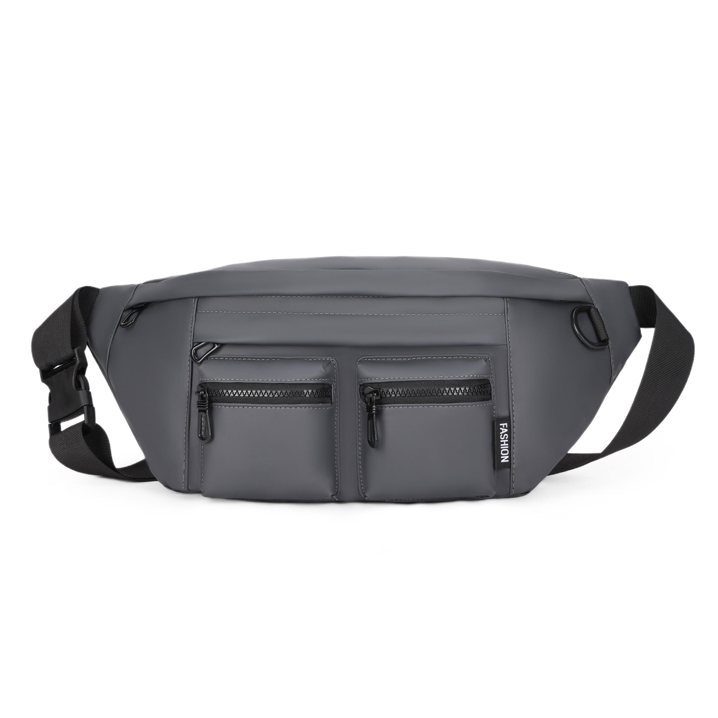 Outdoor Cycling Sports Bag, Waterproof Crossbody Backpack, Multi-Layer Waist Pack, Ideal for Running, Hiking, Biking, Daily Use