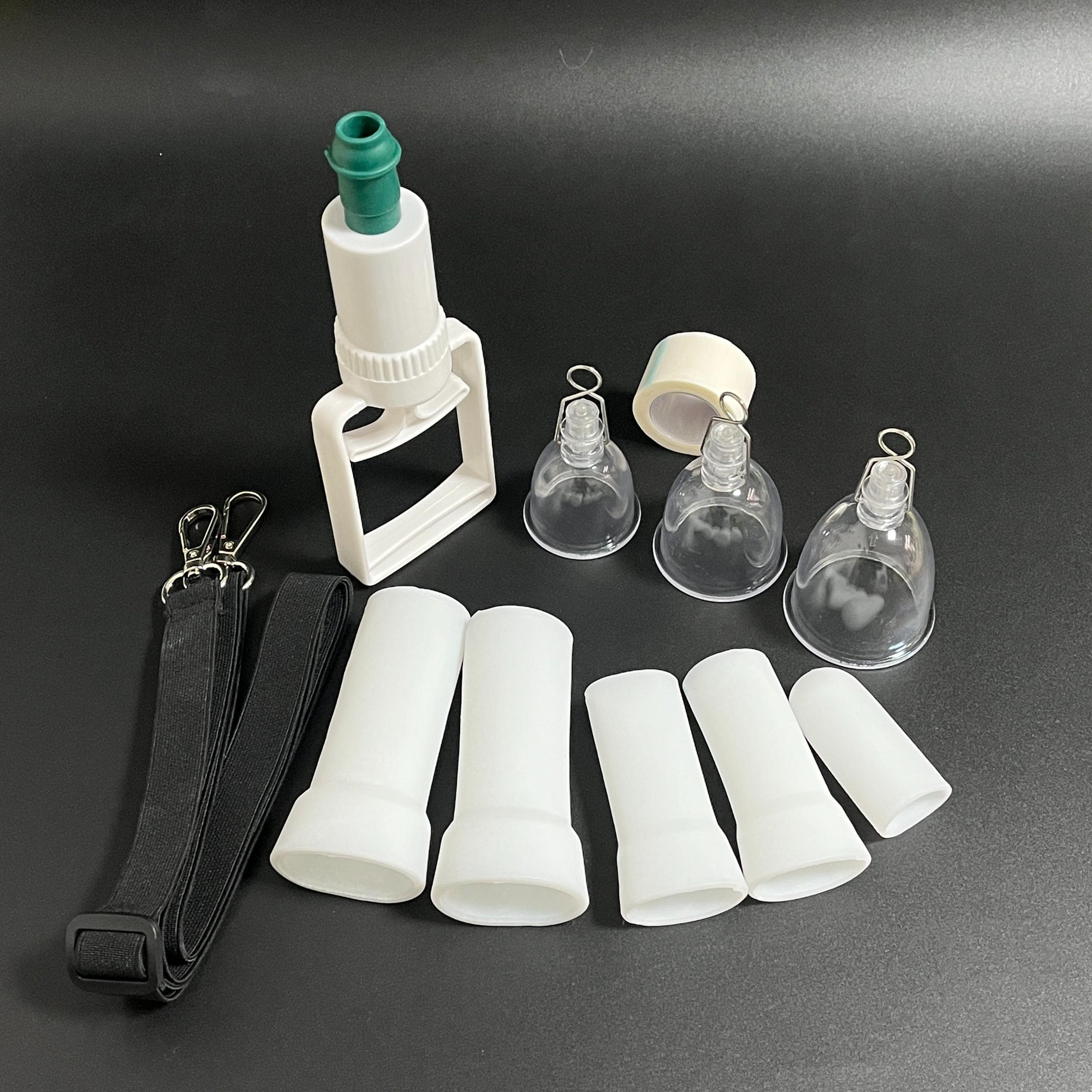 Chinese Cupping Set with One-Meter Strap Rope, Vacuum Cups Training Massager Kit, Home Essential Professional Suction Tool