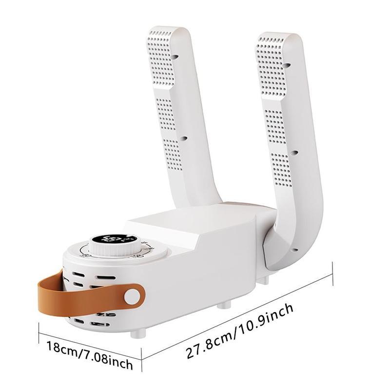 Foldable adjustable Shoe Dryer, Quick Hot Drying, Smart Temperature Control, Automatic Timer, Portable Home Odor Eliminator zapatos