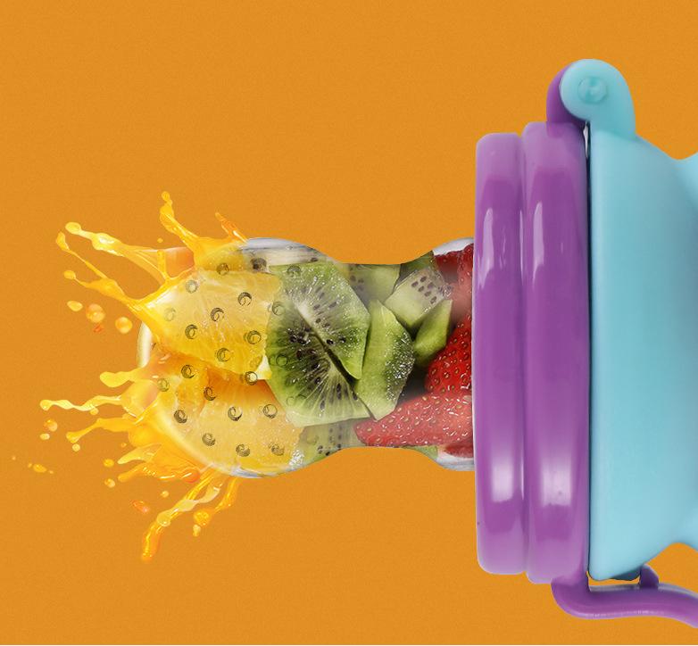 Silicone Baby Food Feeder |   Fresh Fruit & Veggie Teething Pacifier for Infants