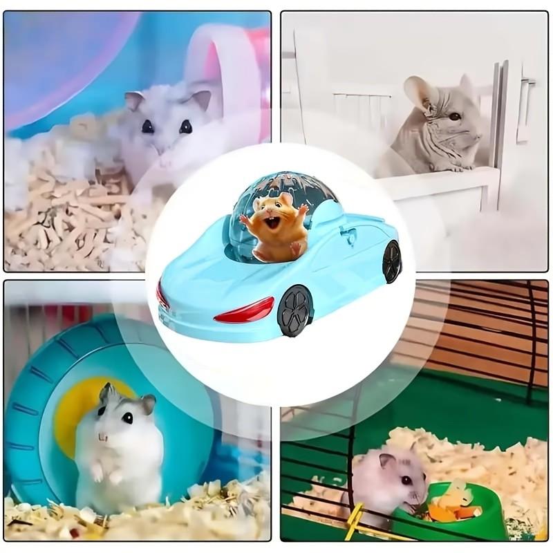 Large Hamster Exercise Wheel Ball Toy, Durable Hamster Roller, Suitable for Small Pet Cages, Promotes Exercise and Entertainment