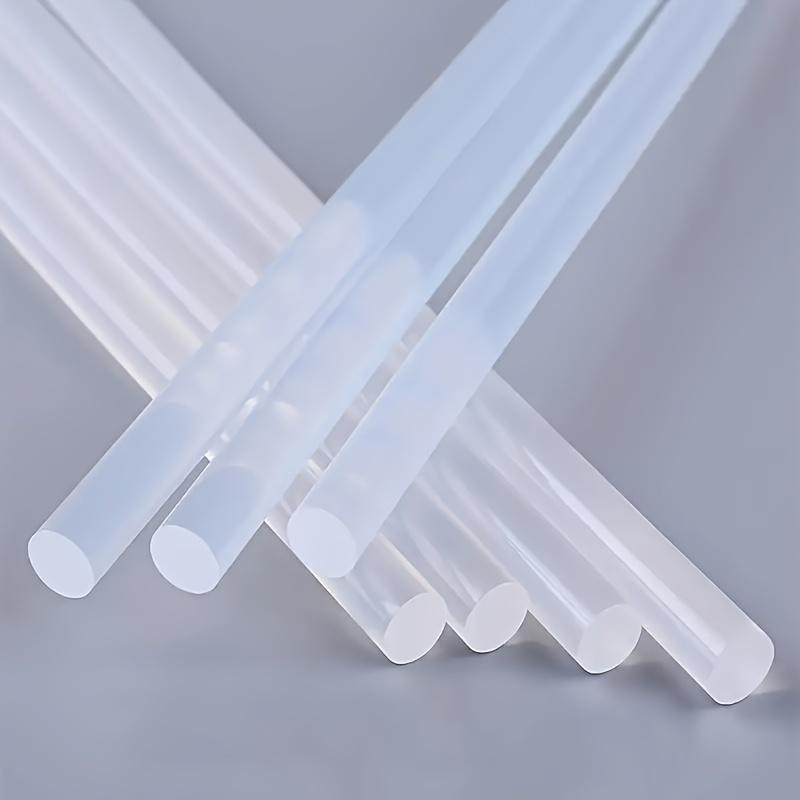 High Strength Safety Hot Melt Glue Sticks 0.28x6.3in, Strong Adhesive Strong Adhesion for Paper Wood Plastic Glass Ceramic, Perfect for DIY Crafts