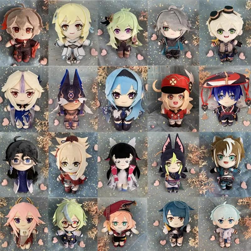 2026 hot item20cm Genshin Impact Neuvillette Plush Toy Stuffed Doll Soft Pillow Cushion Wriothesley Furina Lyney Arlecchino Fan Birthday Gift Popular toys