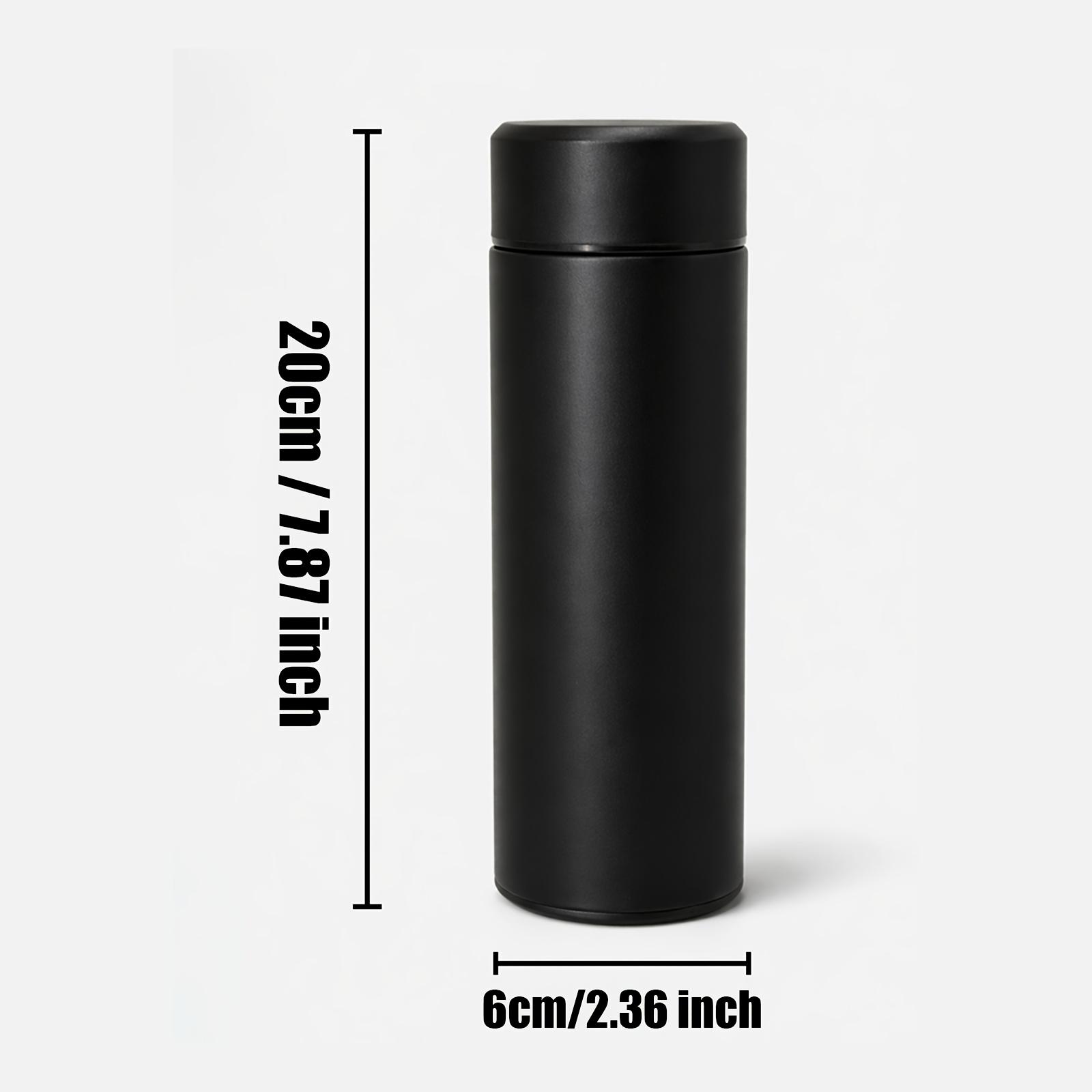 LED Temperature Display Insulated Water Bottle, 24H Heat & Cold Retention SUS 304 Stainless Steel Vacuum Flask with Tea Infuser, Leak-Proof Smart Insulated Bottle for Office, Home, Travel & Outdoor – 5 Colors Available