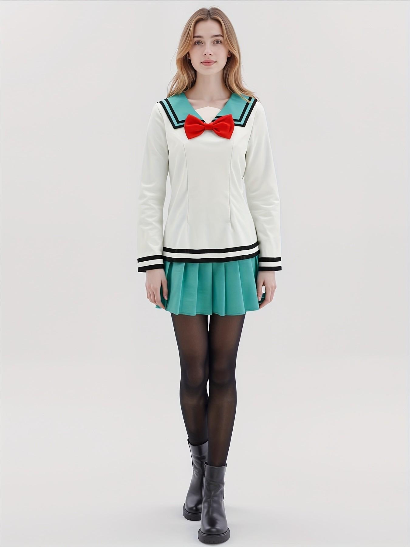 Anime Women Teruhashi Kokomi Cosplay Costumes Dress Saiki Kusuo No Sai-nan Yumehara Chiyo Uniforms Halloween Costumes for Women