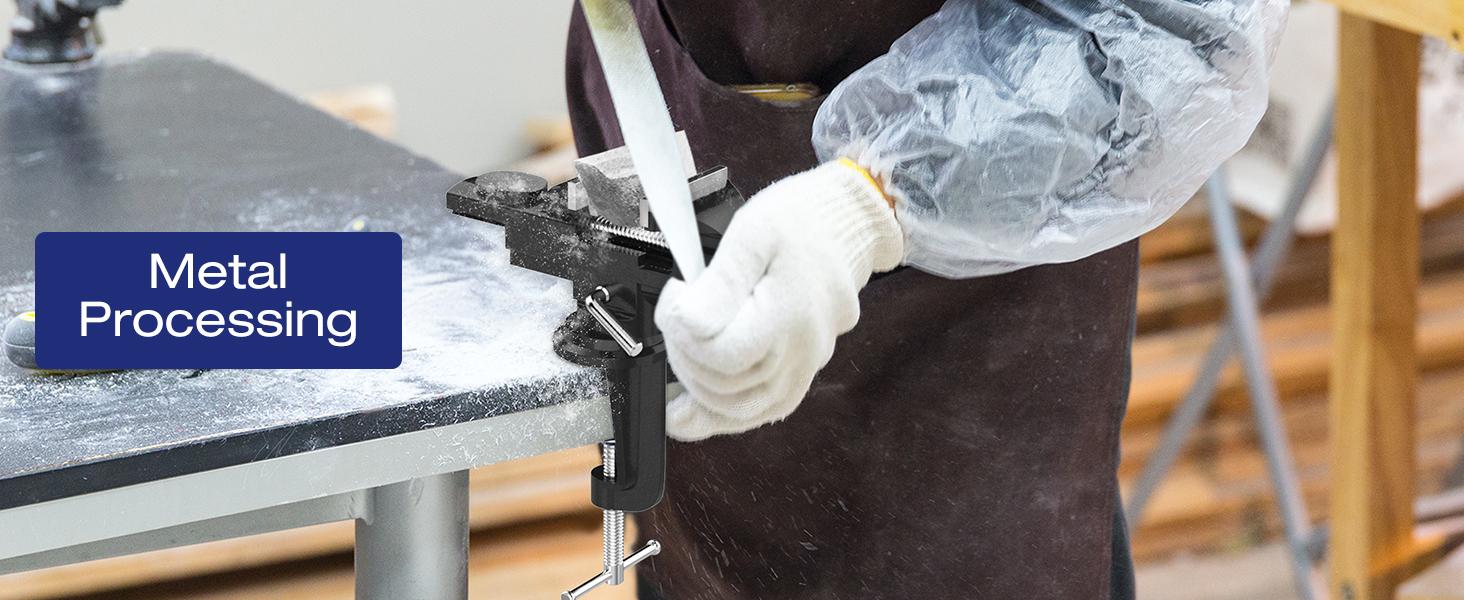 Universal Table Vise 3 Inch, 360 ° Swivel Base Bench Clamp Home Vise Clamp-On Vise Repair Tool Portable Work Bench Vise for Woodworking, Cutting Conduit, Drilling, Metalworking - Blue Heavy Duty Hardware Universal Table Vise 3 Inch, 360 ° Swivel Base Bench Clamp Home Vise Clamp-On Vise Repair Tool Portable Work Bench Vise for Woodworking, Cutting Conduit, Drilling, Metalworking - Blue Heavy Duty Hardware