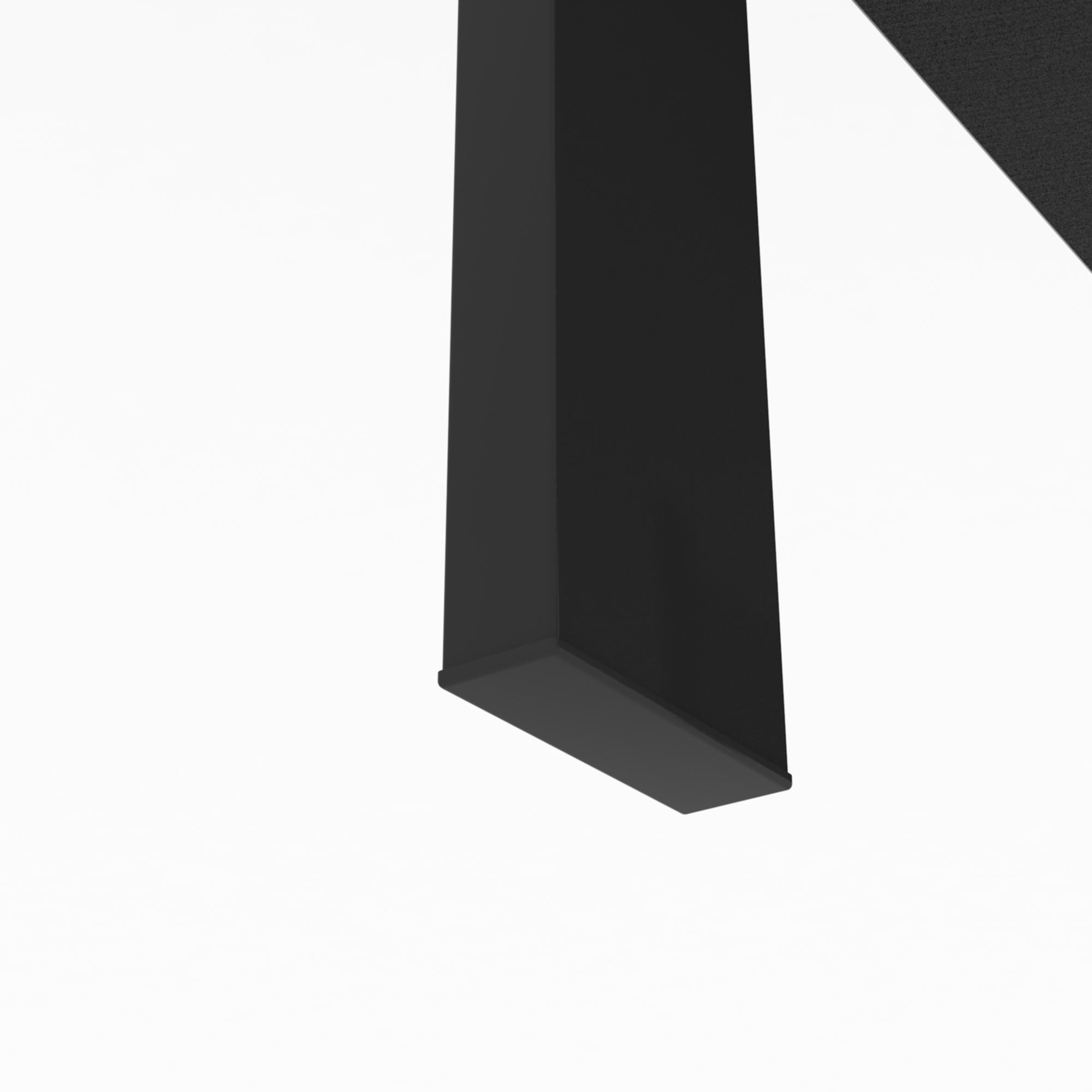 Modern Glass Coffee Table, Storage for Living Room with Metal Legs, Square, W39.37"*D23.62"*H17.7"