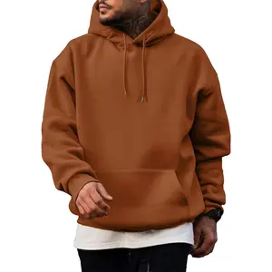 Hoodies for Men Casual Cotton Essentials Hoodie Pullover Long Sleeve Fleece Hooded Sweatshirts with Pockets