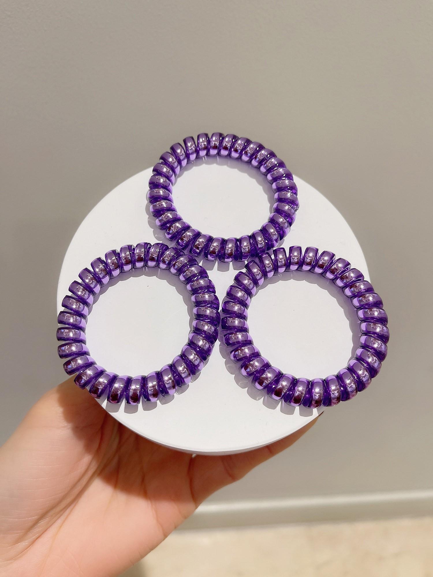 8 Pcs Hair Elastic Bands for Women, High Stretch Durable Hair Ties, Casual All-Season Headwear, Versatile New Design Hair Accessories