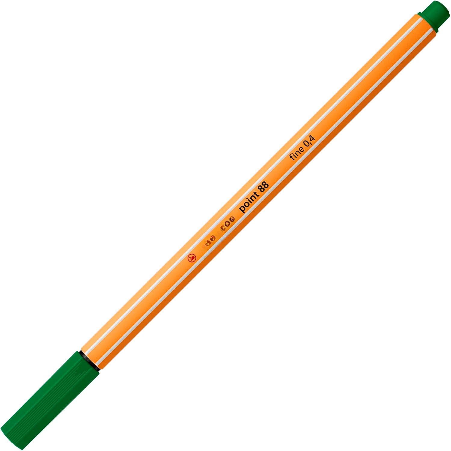 Point 88 Fineliner Pen, 6-Count Pack with Assorted Colors (Office Stationery Writing Tool)