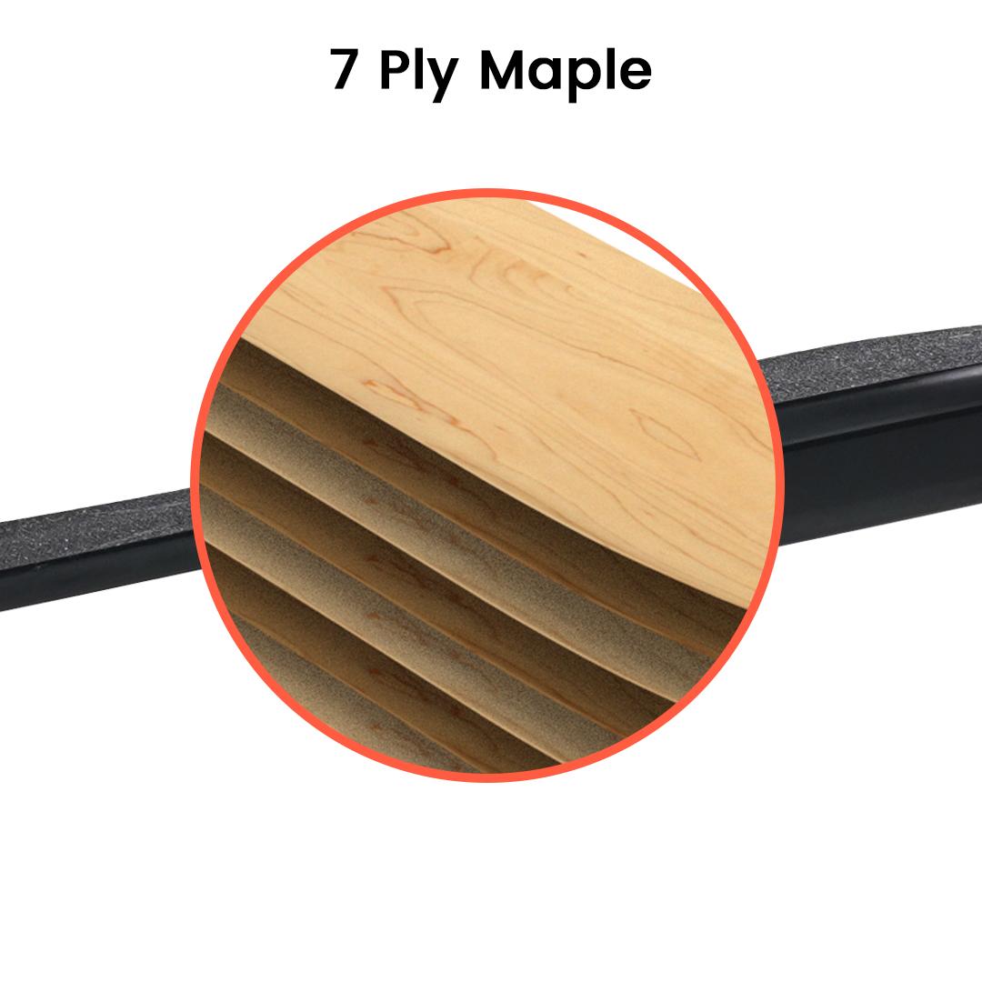 MEEPO Campus Electric Skateboard with Remote，4 Speed Controler,Durable Maple Deck, 15.5 MPH Top Speed, 10KM Range for  Beginners