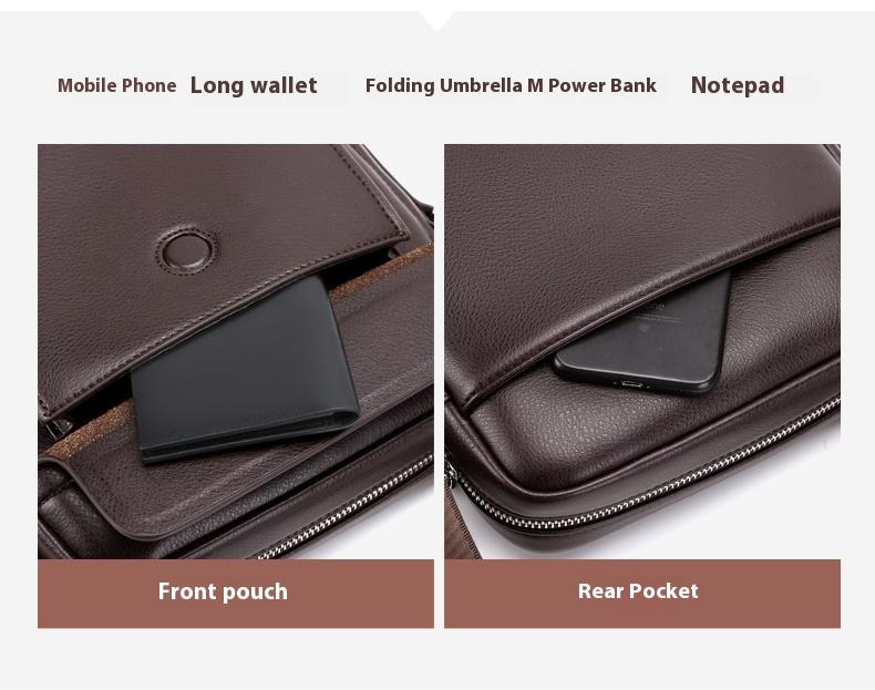 Men's Square Crossbody Bag, PU Leather Shoulder Bag, Stylish Casual Chest Messenger Bag, Durable and Versatile Accessory for Daily Use, Belt Shoulder Bags