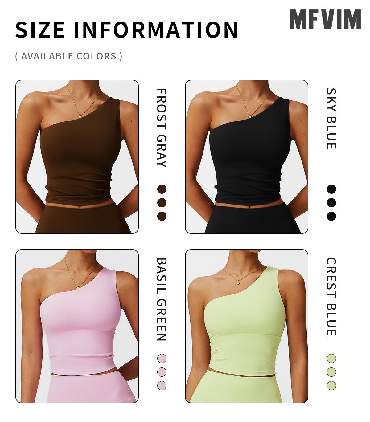 Women's Fitness Tank Top with Built-in Bra PadsUnderwear,Slanted One Shoulder Fitness Top,Yoga GymWorkout Tank Top,Yoga Outdoor Running Daily Wear TankTop Lightweight Activewear Athleisure Breathable Clothes compression tank top SpringStatements