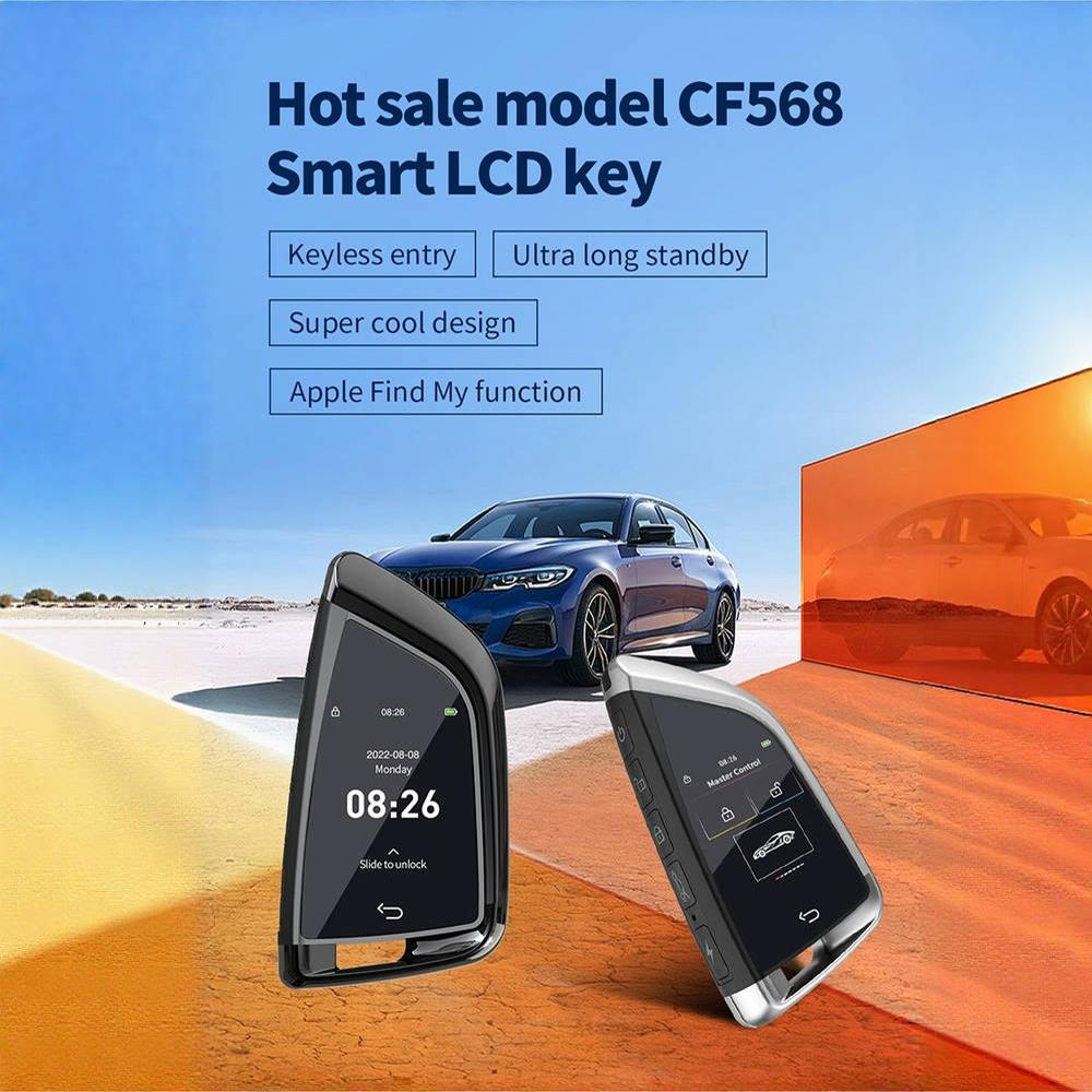 New UI Interface MFi Function Modified Universal Boutique Smart Remote Car Key LCD Screen Truck