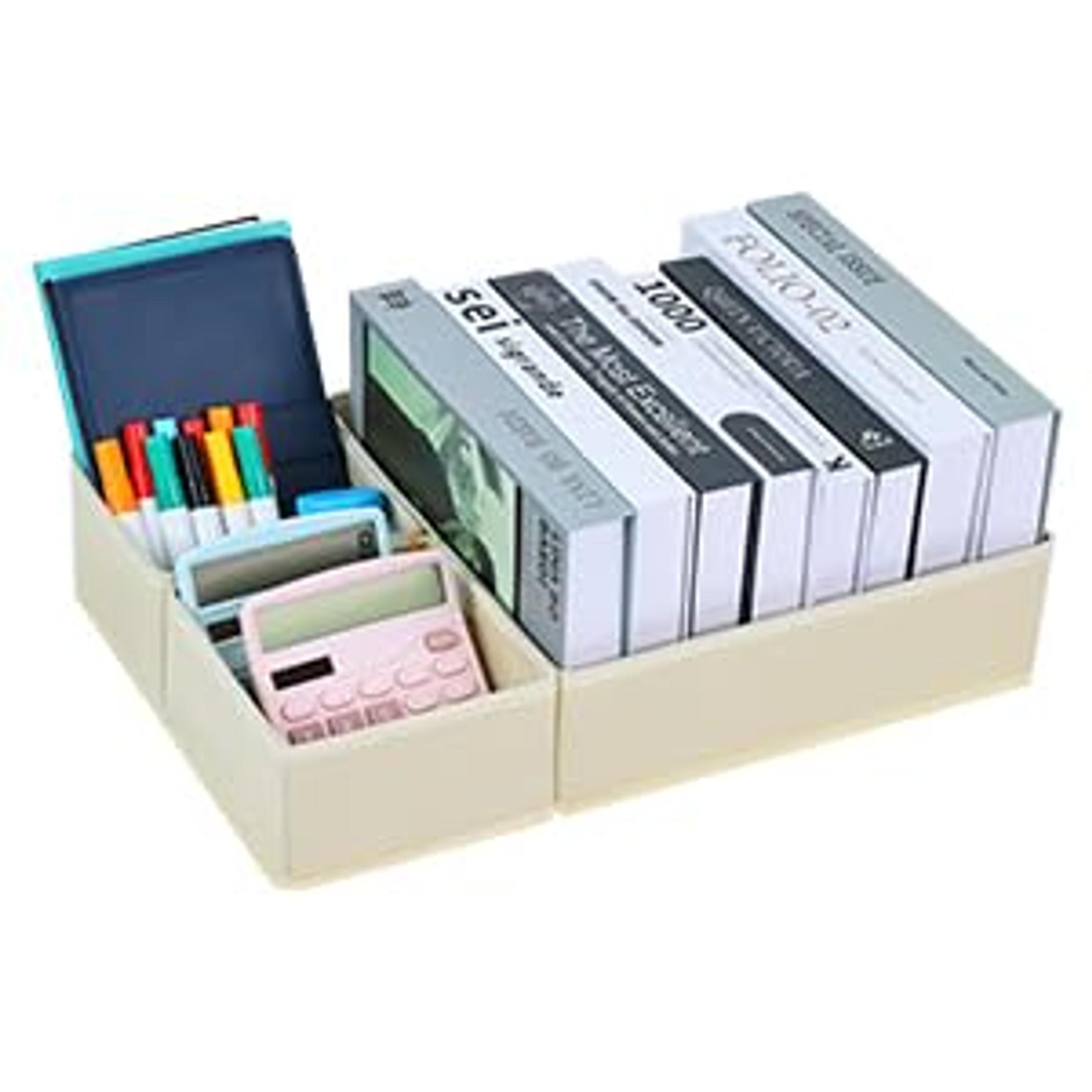 Drawer Organizer Clothes, 12 Pack Dresser Organizer, Foldable Closet Organizers and Storage, Fabric Dresser Bins, Drawer Dividers for Nursery, Baby Clothes, Underwears, Sock (Beige) Drawer Organizer Clothes, 12 Pack Dresser Organizer, Foldable Closet Organizers and Storage, Fabric Dresser Bins, Drawer Dividers for Nursery, Baby Clothes, Underwears, Sock (Beige)