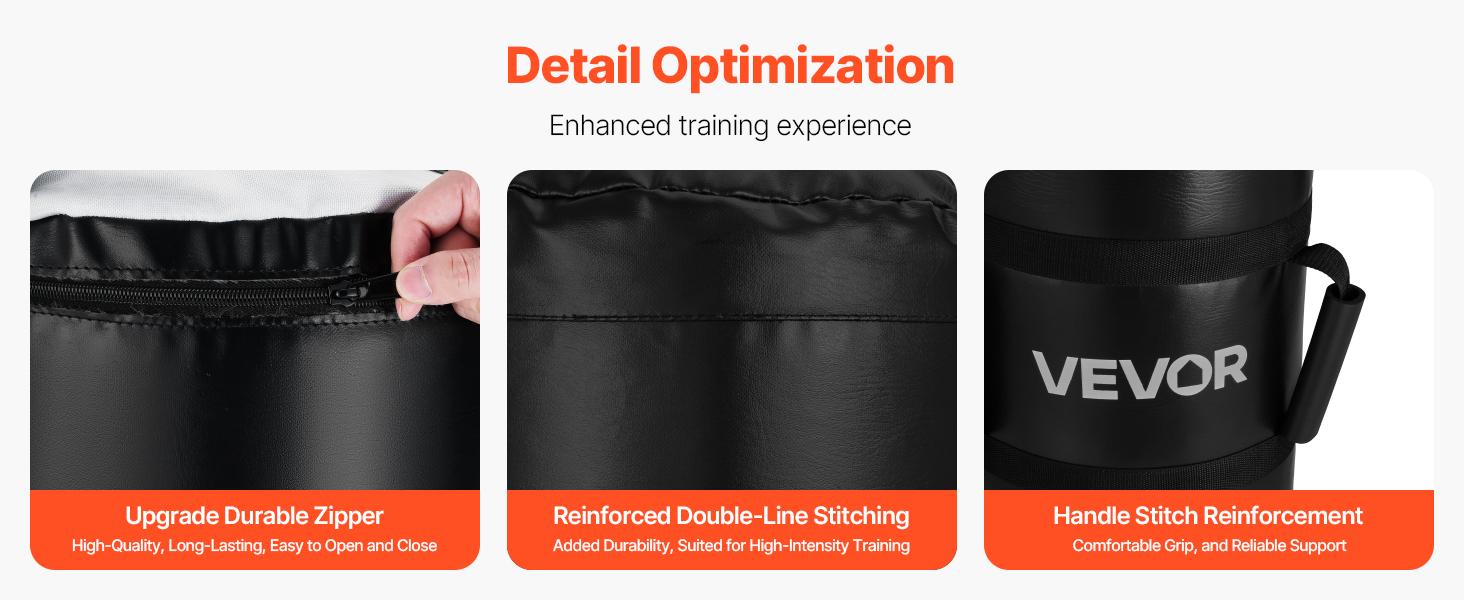 VEVOR Football Tackling Dummy, 47.2in High-Density Sponge Blocking Pad with Heavy Duty Handles, PVC Waterproof Cover, Double-Line Stitching, Durable Zipper Easy-To-Clean Training Gear for Athletes’ Contact Drills, 1PCS with Comprehensive Training Options