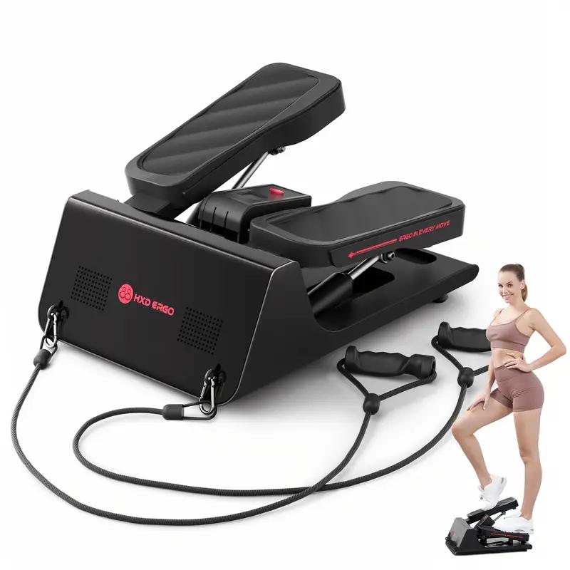 Mini Stepper for Home, 300LB Capacity Quiet Stair Stepper with Bands - Compact PVC Fitness Equipment with LCD Display, Perfect for Small Spaces & Apartment Workouts Mini Stepper for Home, 300LB Capacity Quiet Stair Stepper with Bands - Compact PVC Fitness Equipment with LCD Display, Perfect for Small Spaces & Apartment Workouts