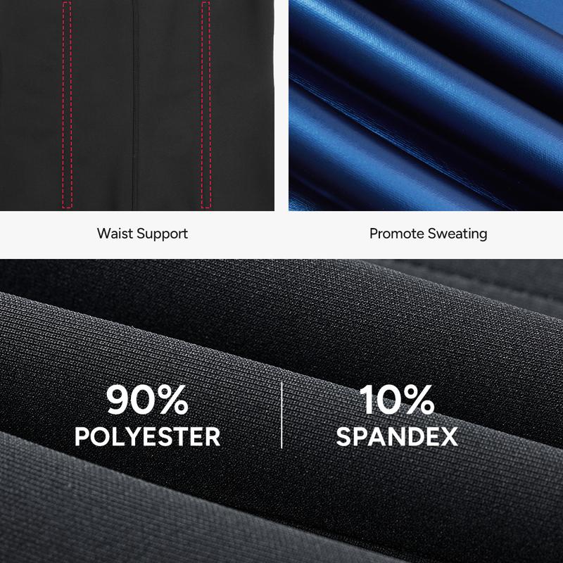 Nebility Womens Waist Trainer Corset with Zipper Sweat Waist Trimmer for Women Workout Belt Corset Shapewear Basic Compression Womenswear