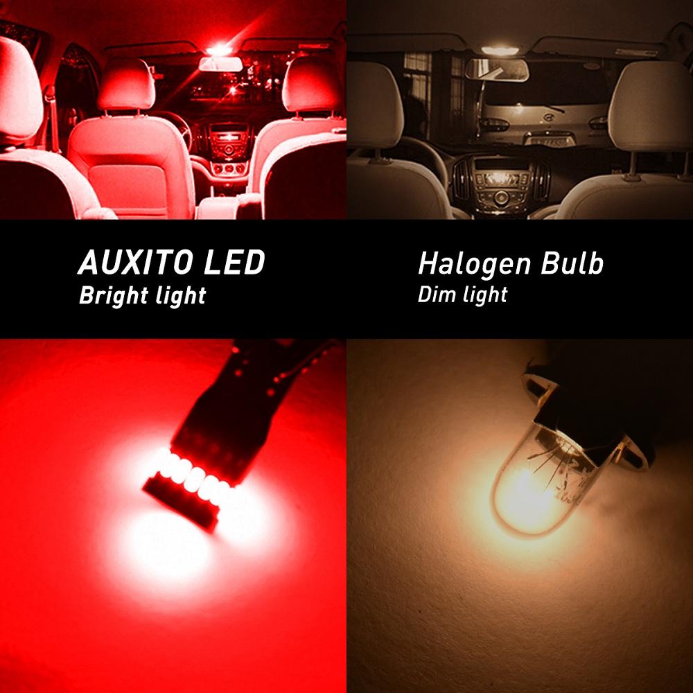 AUXITO 194 LED Bulbs for License Plate Light 168 175 2825 W5W T10 24-SMD 3014 Chipsets 6000K White for Car Dome Door Map Dash Courtesy Cargo License Plate Lights, Pack of 2 AUXITO 194 LED Bulbs for License Plate Light 168 175 2825 W5W T10 24-SMD 3014 Chipsets 6000K White for Car Dome Door Map Dash Courtesy Cargo License Plate Lights, Pack of 2