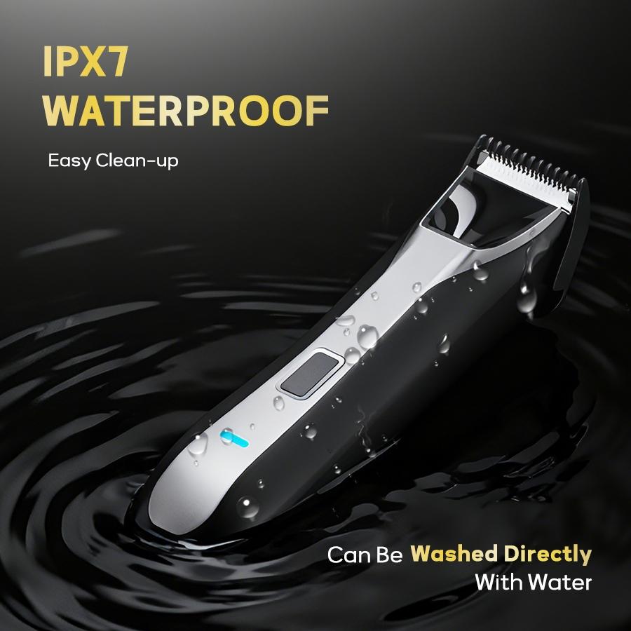 Largner Four-In-One Personal Care Trimmer Multigroomer, Ideal for Beards, Body, Nose, and Hair Grooming, Versatile and Efficient Haircut Tool