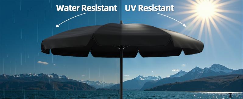 PUKAMI 6 Piece Folding Patio Dining Set, Metal Garden Outdoor Furniture Set with 4 Foldable Chairs & Portable Table for Lawn, Backyard, Deck