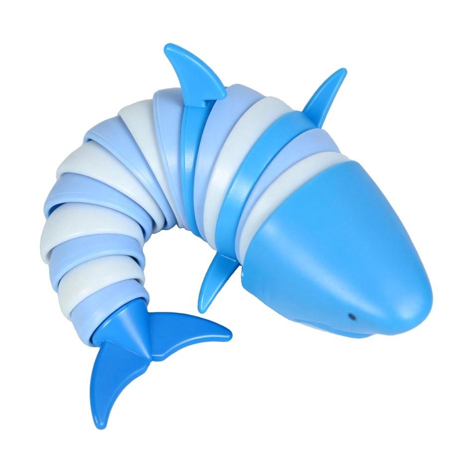 2026 New 3D Joint Shark and Dolphin Ocean Shape Stress Relief Toy, Bendable and Twistable Tail, Fun and Relaxing Plaything Great for killing time at work, relieving anxiety, and a fun gift for shark lovers.