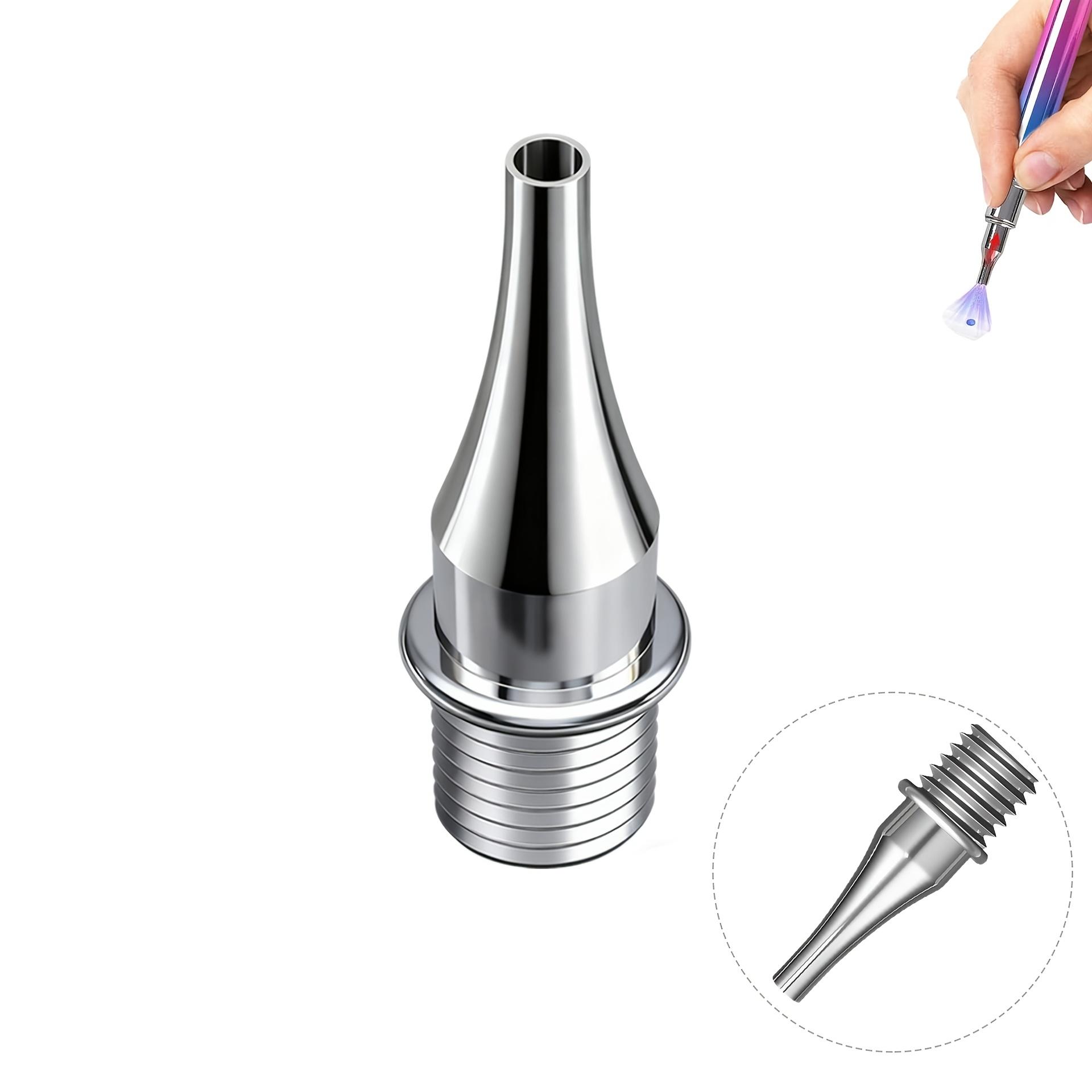 Stainless Steel Screw Multi-Functional Durable Material Vacuum Diamond Painting Replacement Head Set, Compatible with Most Vacuum Diamond Pens, Diamond Art Tools