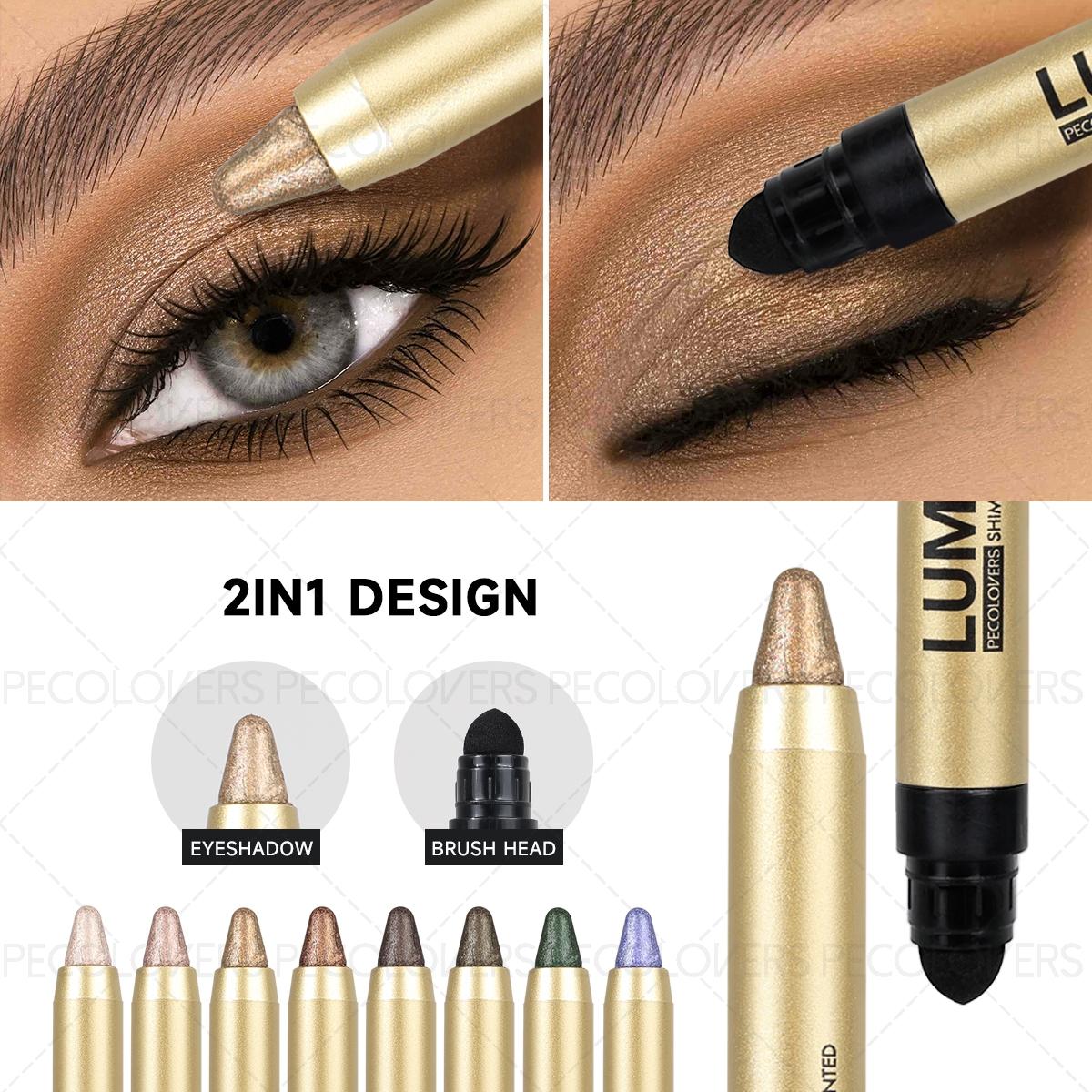 6pcs/set Soft Highlighting Eyeshadow, Smooth Texture, Suitable for Eyes and Face, Daily Use, Eyeshadow Pen, Eye Makeup Products