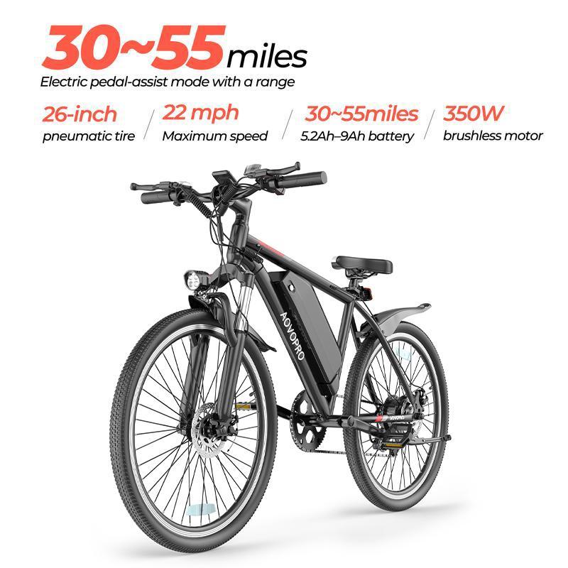Electric Bike for Adults with Peak 750W Motor, 30-55 Miles Electric Mountain Bike with 48V 9Ah Removable Battery, 21-Speed,Front Suspension & LCD Display,Commuter Electric Bicycle Electric Bike for Adults with Peak 750W Motor, 30-55 Miles Electric Mountain Bike with 48V 9Ah Removable Battery, 21-Speed,Front Suspension & LCD Display,Commuter Electric Bicycle
