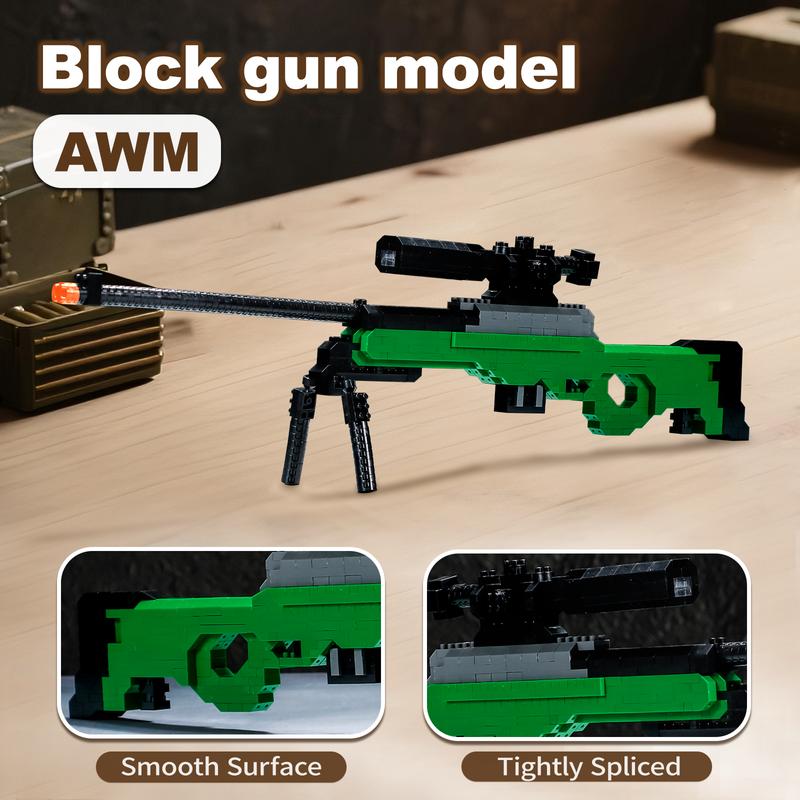 1:3 DIY Building Block Sets - Construction Toys for Kids, Adults & Collectors, Craft Assembling Model Kit with Splicing Bricks for Creative Play