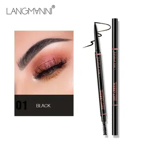Waterproof Long-Lasting Automatic Eyebrow Pen Ultra-Fine 1.5mm Tip, Easy Application, Perfect for Defined Brows, Precisely Sculpted Brows, Eyebrow Pencil, Cosmetic, Eyebrow Makeup