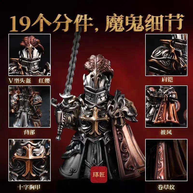 2026 new Ancient Greek Mythology Spartan Warrior MOC Building Blocks Magnetic Detachable Delicate Metal Figurine Ornament Bricks Toys