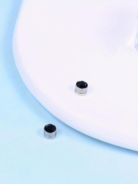 6pcs Magnetic Fake Nose Stud, Fake Nose Piercing Silver Gold Clip On Earring Nose Piercing Kit