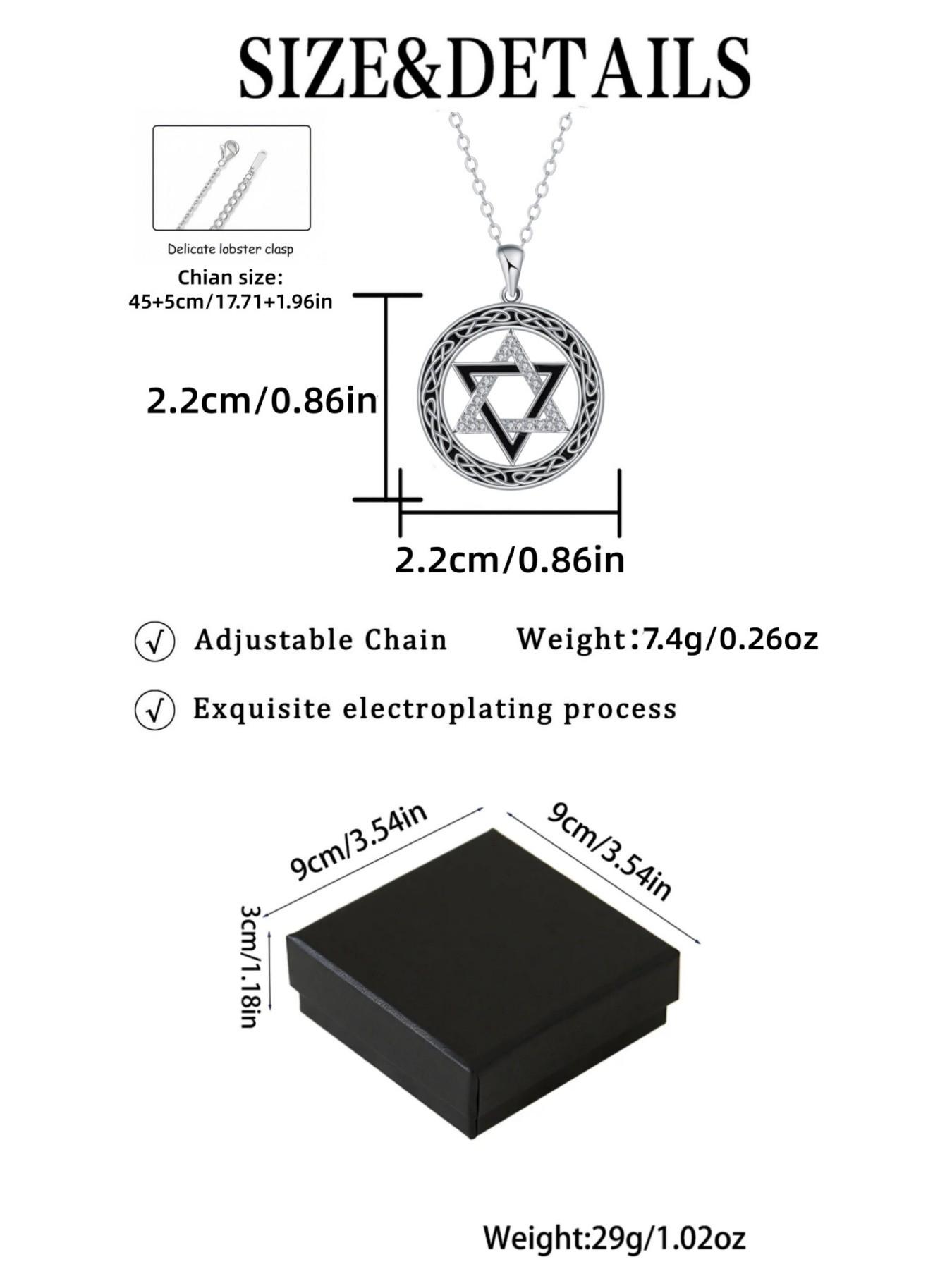 Celtic Star · Secret Pact Original unique pentagram necklace, a must-have for spring and summer daily wear. Mysterious lucky necklace, perfect for Valentine’s Day and all festive gifting.