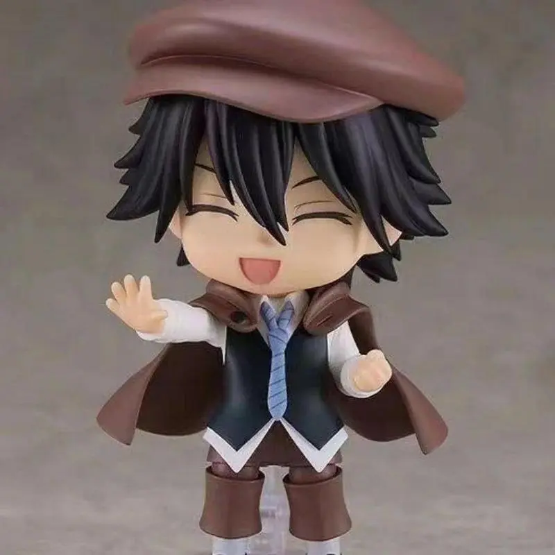 Bungo Stray Dogs Edogawa Rampo Anime 2348 Action Figure Cute Q Version Movable Model Desktop Collection Ornaments Toy Gift