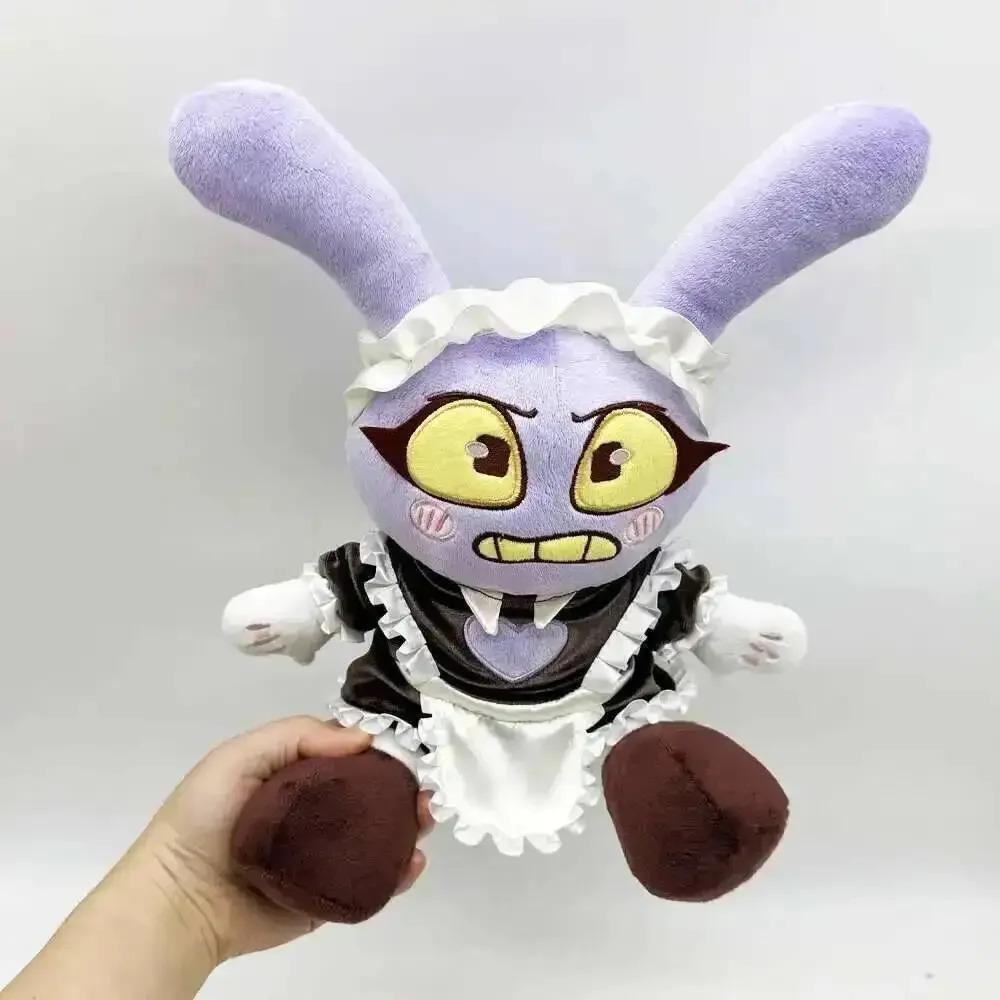 23-25cm Game Maid Jax Plush Toy THE AMAZING DIGITAL CIRCUS Anime Plushies Cuddly Stuffed Doll Kids Birthday Christmas Gifts