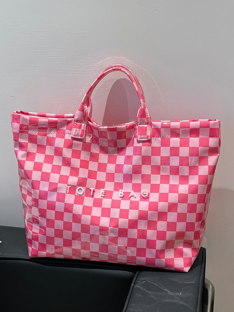 26 Valentine's Day Women's Shoulder Bag, Chic Preppy Style, Casual Commuter Bag, Large Capacity Tote Bag, Lightweight Design, Perfect Gift for Her