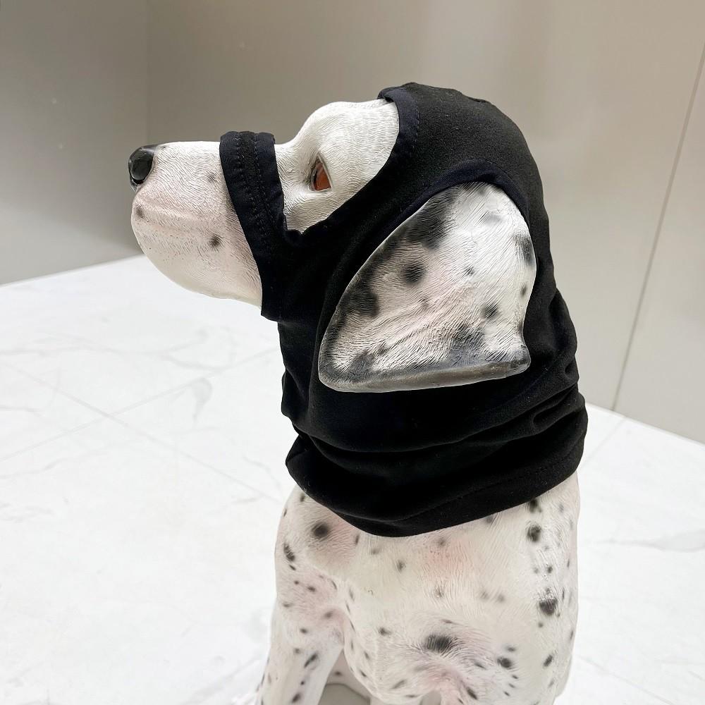 Pet Warmth Anti-Cold Dog Head Cover, Adjustable Windproof Neck Protector, Labrador Calming Mask, Fall Winter Essential Gear