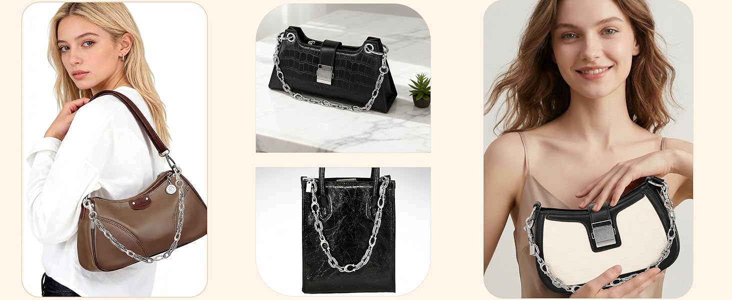 Bag Chain Charm for Handbag, KeyChain & Charms Wallet Chain Charm Bag Extender