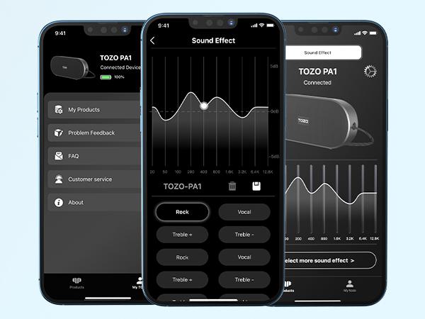 TOZO PA1 Bluetooth Speakers with 20W Stereo Sound, 25H Playtime, IPX7 Waterproof Portable Wireless Speakers Audio Protection Smartphone FathersDayGift TOZO PA1 Bluetooth Speakers with 20W Stereo Sound, 25H Playtime, IPX7 Waterproof Portable Wireless Speakers Audio Protection Smartphone FathersDayGift