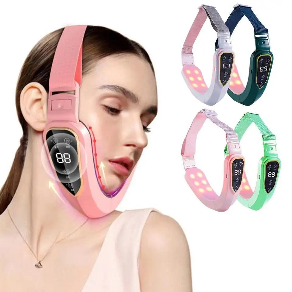 Double Chin Machine Facial Lifting Device with 5 Modes & 12 Intensity ...