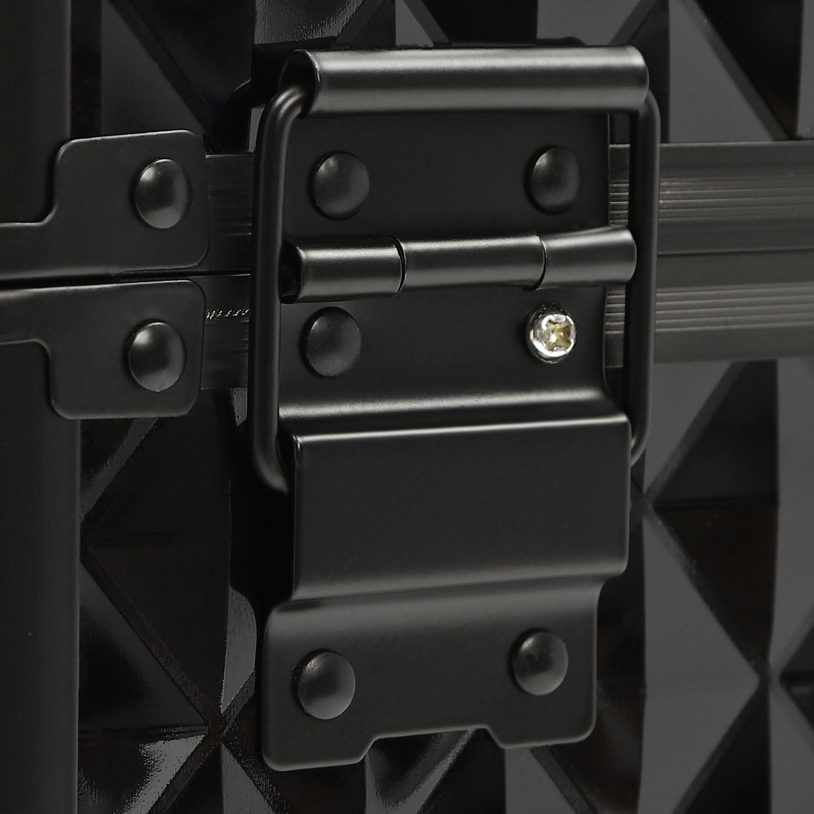 Rolling Nail Case Wheeled Manicure Storage Case Polish Organizer Professional Makeup Trolley for Studio or Travelling Nail Technician Artists Cosmetologist Stylist