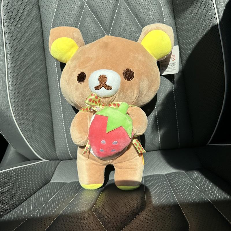 Anime Rilakkuma Cartoon Soft Plush Doll, Kawaii Unisex Room Decor, Classic Teddy Bear Toy, Christmas Gifts for Girls