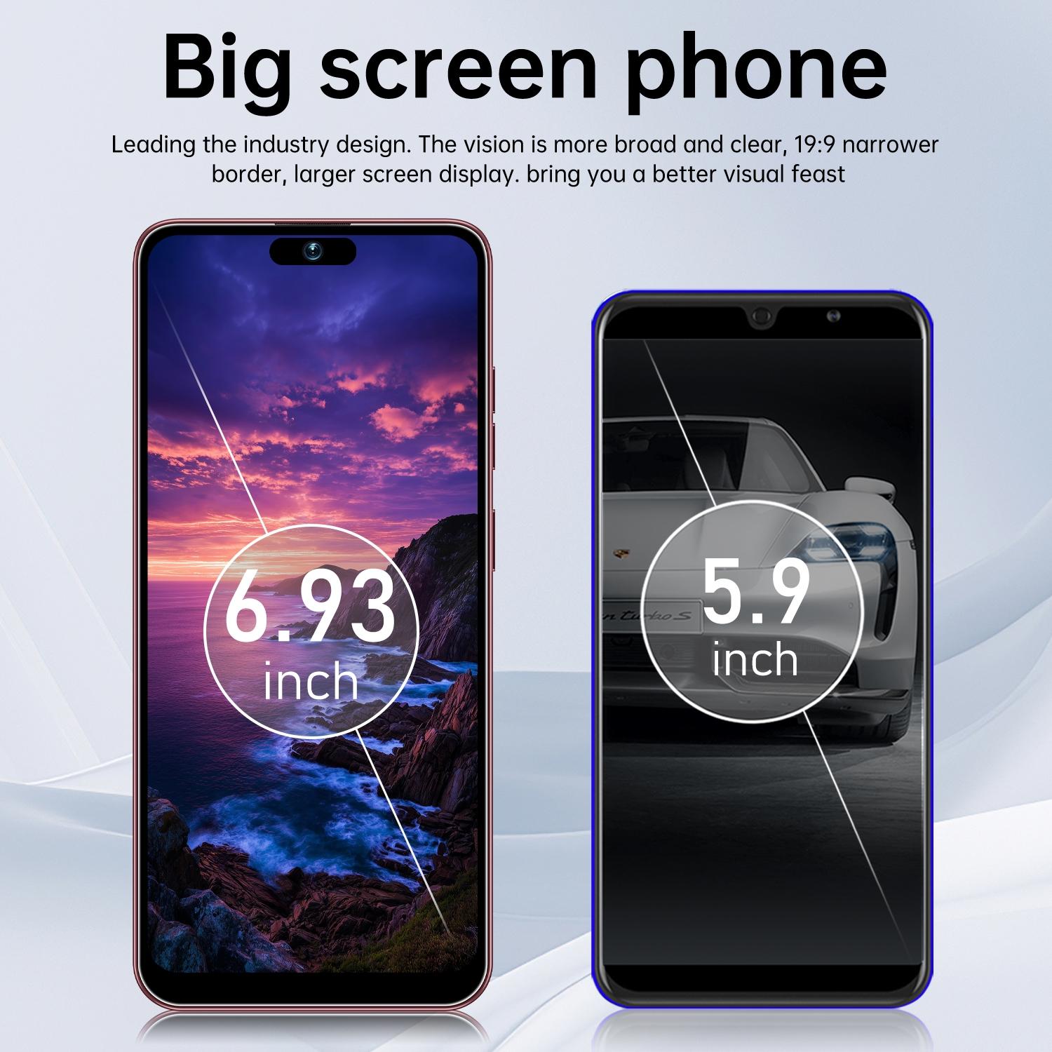 PTKESAL-17 Pro Max Phone, Mtk6762 Octa-Core, 6+64GB RAM, Android 12, 16mp+20mp Camera, 5000mah Battery, Face & Fingerprint Unlock