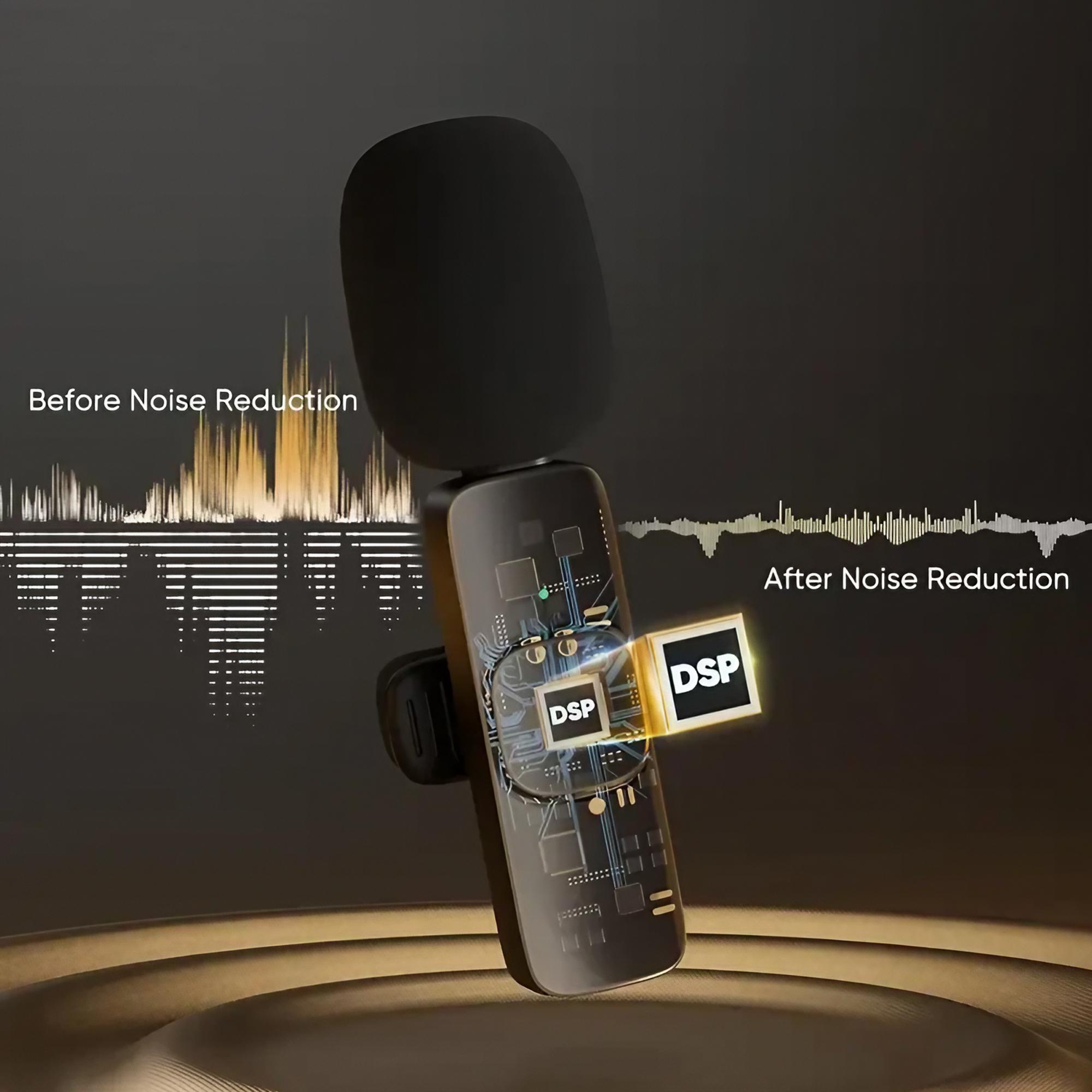 Portable Wireless Lavalier Lapel Mic Set, Typec Lapel Mics, Compatible with Type-C Interface Mobile Phones, Lightweight and Plug-and-play, Suitable for Short Video Shooting, Live Streaming and Other Scenarios, A Must-have Tool for Content Creators