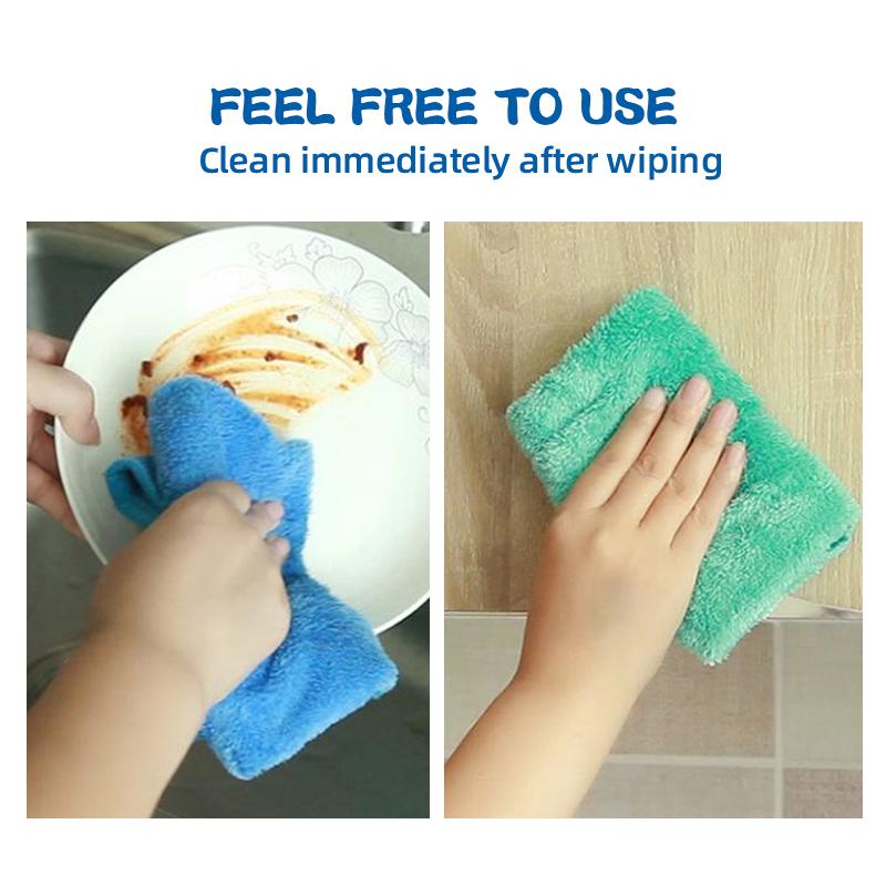 7-Pcs Solid Color Coral Velvet Hand Towels - Soft Absorbent Kitchen Linens, Quick-Drying Hanging Cloths for Bathroom & Kitchen, Bathroom Supplies (Sports & Outdoor Sun Protective Accessories)