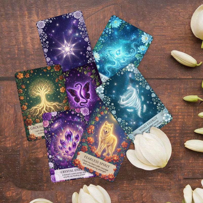 New 36-sheet Mysterious Natural Healing Dark Card for Spiritual and Spiritual Growth, Positive Energy Gift Text Card