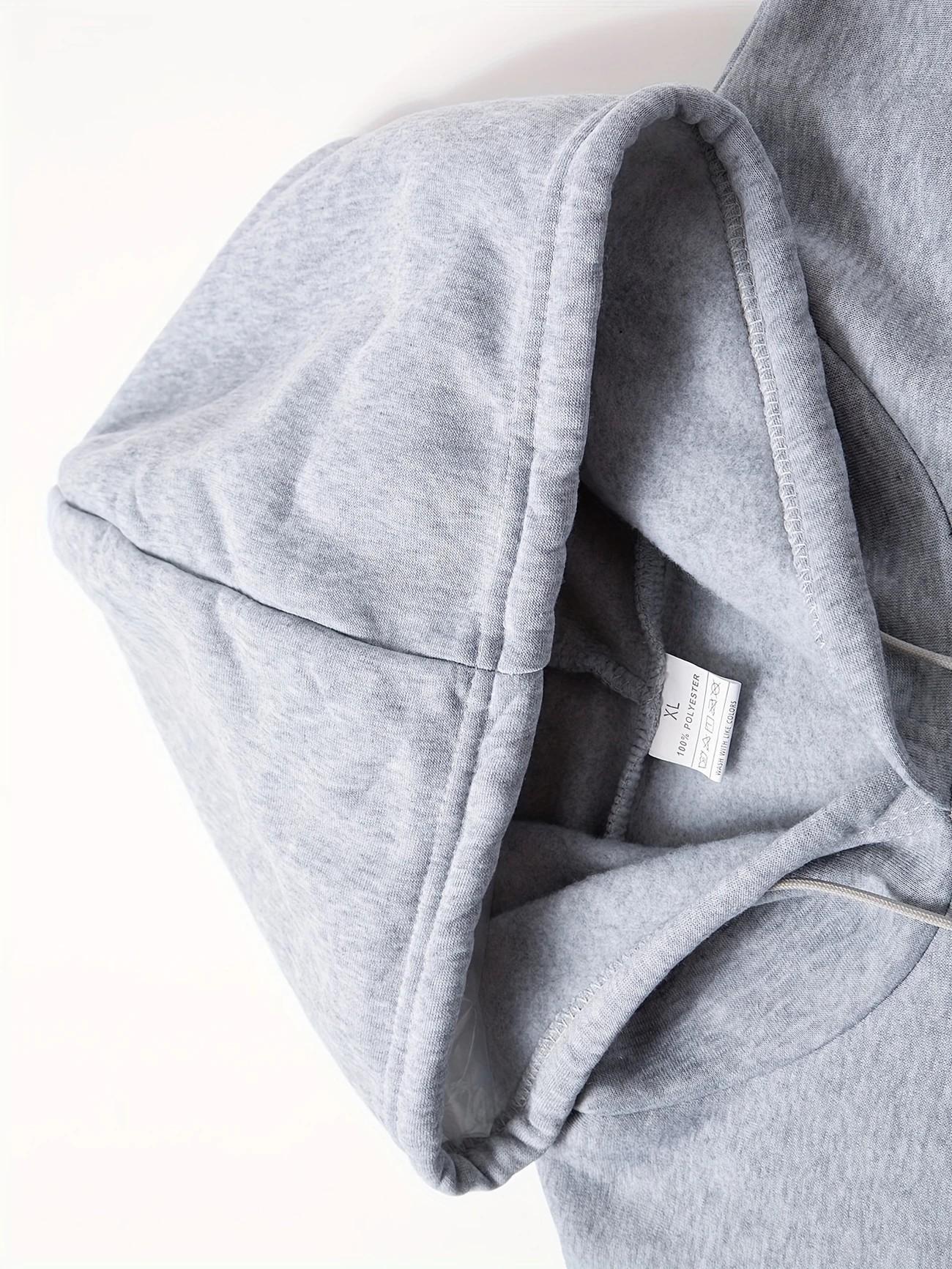 Men's autumn and winter set, including hooded sweatshirt, fashionable jacket, trendy American street style printed top and pants two-piece set Athletic Activewear Tracksuits Sportswear Athleisure Sweatsuit